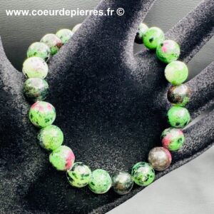 Bracelet en Rubis Zoïzite