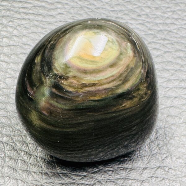 Obsidienne Manta Huichol Naturelle du Mexique (réf omt1) – Image 2