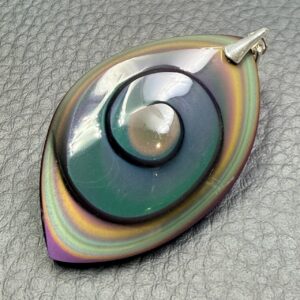 Pendentif Obsidienne Oeil Céleste