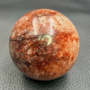 Sphère en Quartz Hématoide