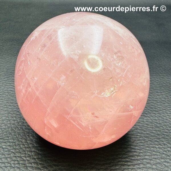 Sphère en Quartz Rose