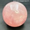 Sphère en Quartz Rose de Madagascar (Réf sqr12) – Image 2