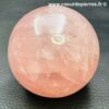 Sphère en Quartz Rose de Madagascar (Réf sqr12) – Image 4