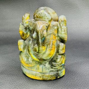 Sculpture en Labradorite Ganesh