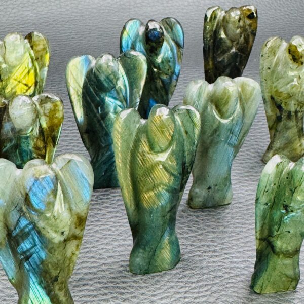 Ange en Labradorite Extra (réf ala1) – Image 3