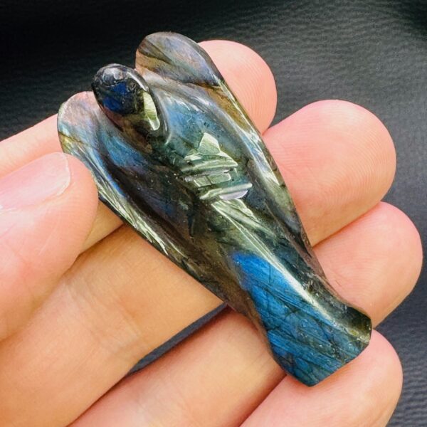 Ange en Labradorite Extra (réf ala1) – Image 7