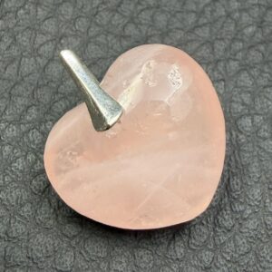Pendentif Quartz Rose