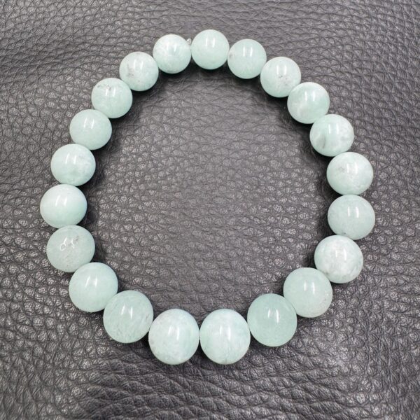 Bracelet Hémimorphite de Namibie "perles 10 mm" – Image 3