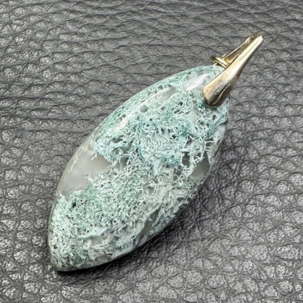 Pendentif agate mousse du Brésil (réf ag8) – Image 2