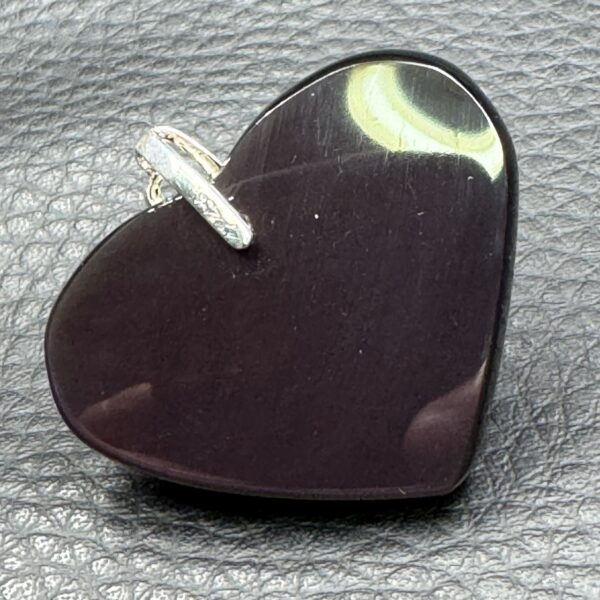 Pendentif Obsidienne Oeil Céleste "suprême" Mexique (réf ooc38) – Image 3