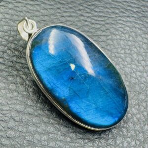 Pendentif Labradorite Bleu