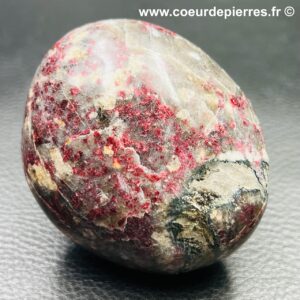 Galet en tourmaline rubellite de Madagascar (réf gtr2)