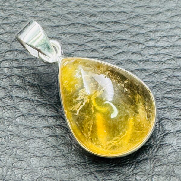 Pendentif citrine naturelle de Madagascar (réf ci7) – Image 2