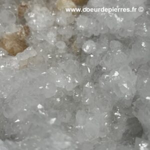 Géode de cristal de roche du Maroc de 10Kg (réf gcr13)