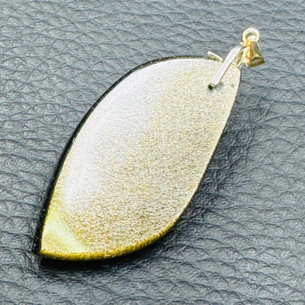 Pendentif en Obsidienne Dorée du Mexique (réf od1) – Image 3