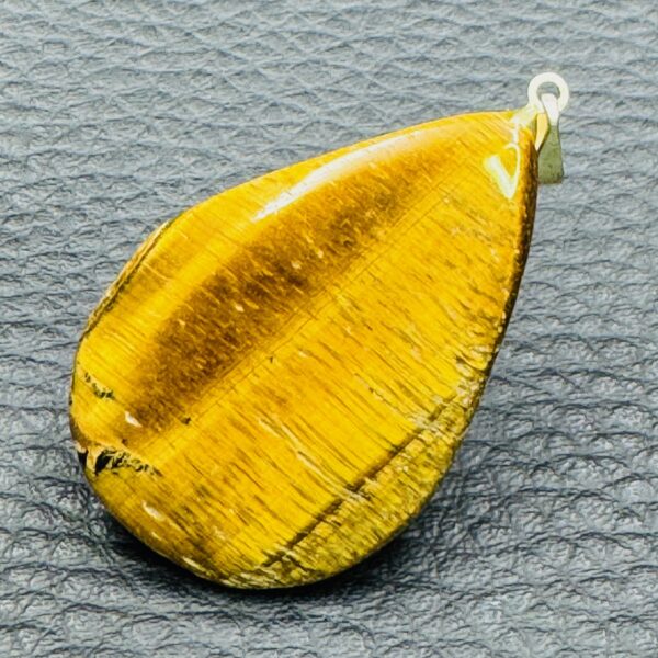 Pendentif Oeil de Tigre d’Afrique du Sud (réf pot1) – Image 3