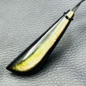 pendentif en Obsidienne Doée