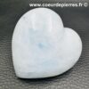 Coeur en Calcite Bleue