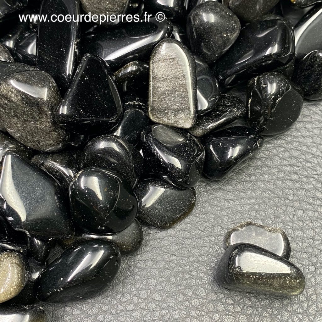 Obsidienne Argenté