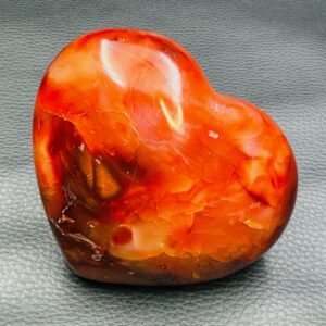 coeur en cornaline