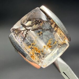 Bague en Quartz Dendritique