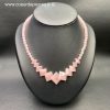 Collier en Quartz Rose de Madagascar (réf sot1) – Image 2