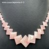 Collier en Quartz Rose de Madagascar (réf sot1) – Image 6