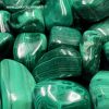 Malachite du Congo pierres roulées “taille moyenne" – Image 3