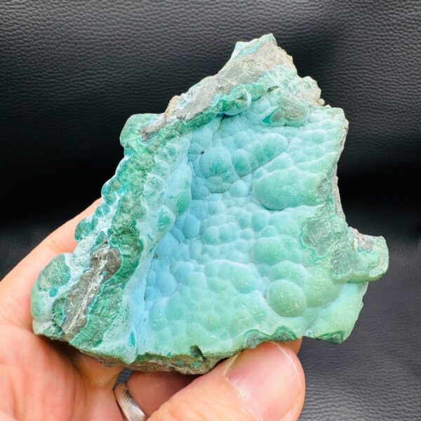 Chrysocolle sur gangue "Star Mine", Congo (réf chy11) – Image 5