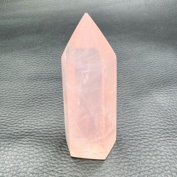 Prisme en Quartz Rose de Madagascar (réf pqr10) – Image 2