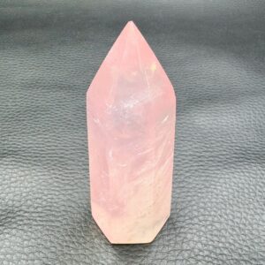 Prisme en Quartz Rose