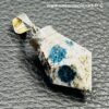 Pendentif granite à azurite (jaspe K2) du Pakistan (réf jk12) – Image 2