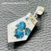 Pendentif granite à azurite (jaspe K2) du Pakistan (réf jk12) – Image 3