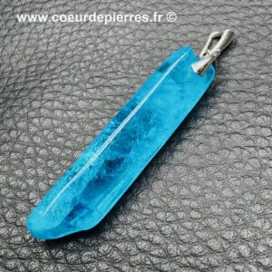 Pendentif Cristal de Roche Aqua Aura