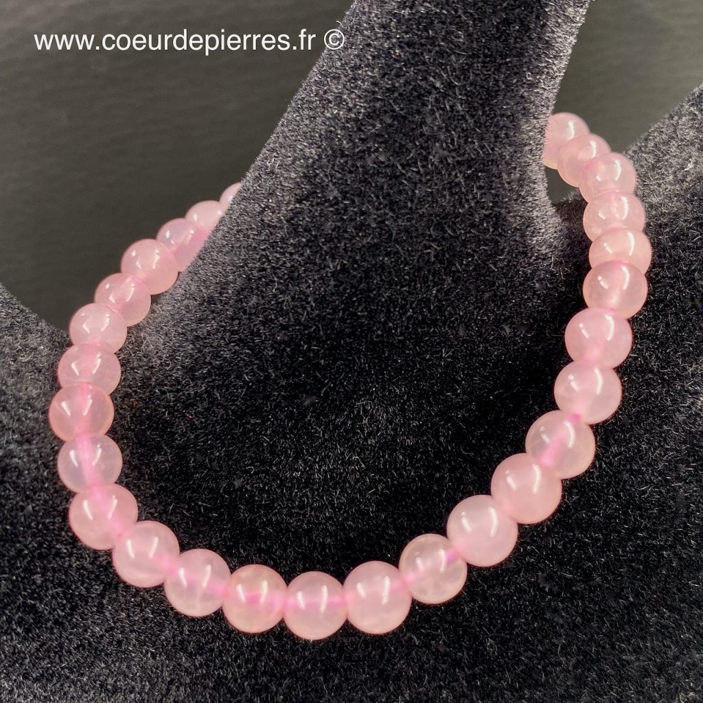 Bracelet quartz rose