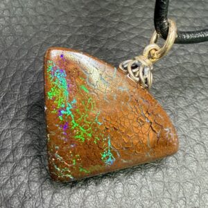 Pendentif Opale Boulder d'Australie