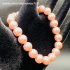 Bracelet en Nacre Rose de Tahiti « perles 8mm » – Image 3