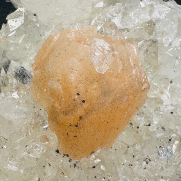 Stilbite sur Apophylite d'Inde (réf st4) – Image 4