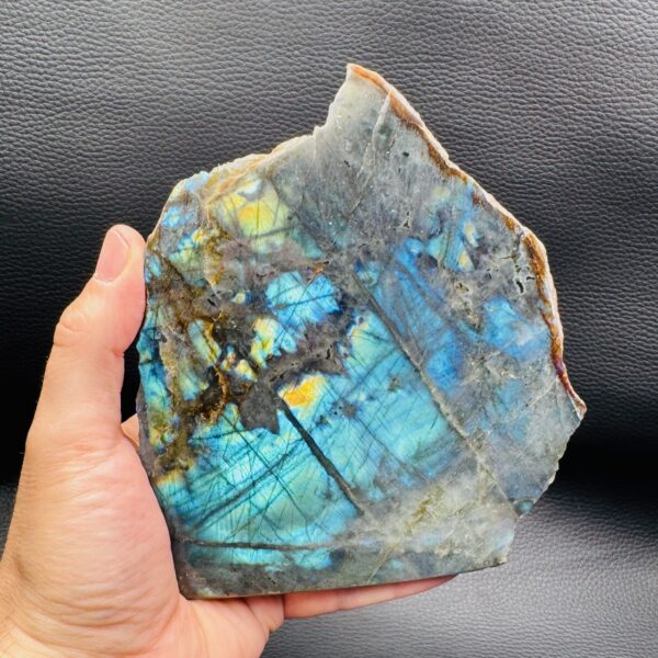 Labradorite Brute "Une face polie" (réf pbl31) – Image 4