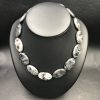 Collier en Larvikite de Norvège "perles ovales" (réf lar1) – Image 3