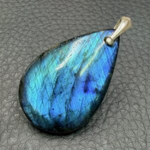Pendentif Labradorite Bleue