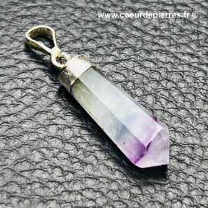 Pendentif en fluorite de Chine (réf f21)