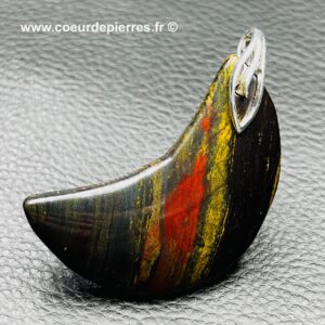 Pendentif oeil de fer d’Afrique du Sud “grand modèle” (réf edf11)