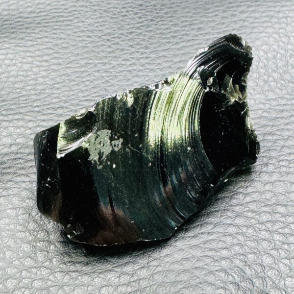 Obsidienne Noire “Larme d’apache” du Mexique (réf ob2) – Image 4