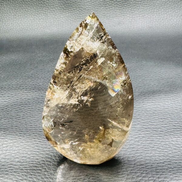 Quartz Fumé Flamme du Brésil (réf pqf30) – Image 2