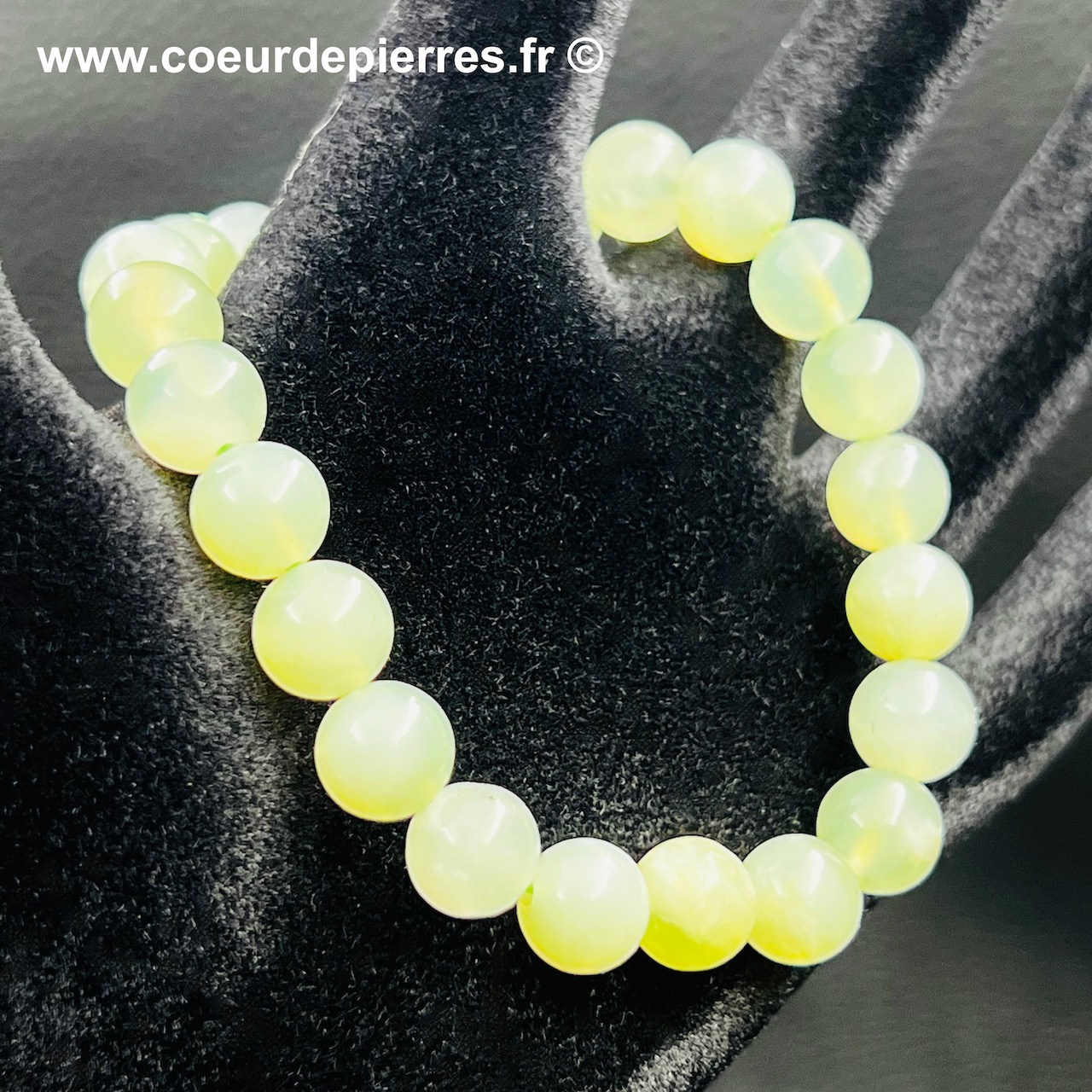 Bracelet en jade « perles de 8mm »