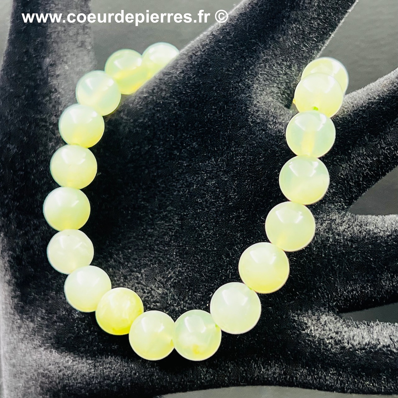 Bracelet en jade « perles de 8mm »