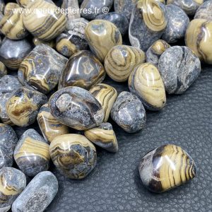 Sphalerite (blende) en pierres roulées « taille moyenne »