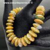 Bracelet en Rhyolite d’Islande "perles soucoupes" – Image 2