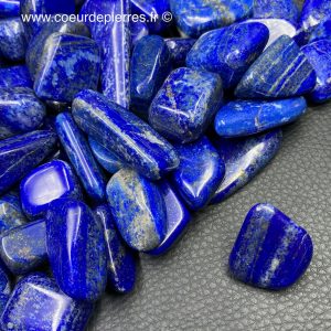Lapis lazuli d’Afghanistan en pierres roulées “grande taille”